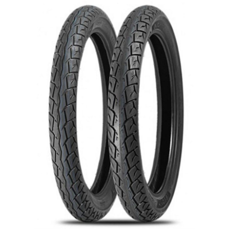 Par de Pneu Levorin Matrix 90/90-18 57P TT + 80/100-18 48P TT