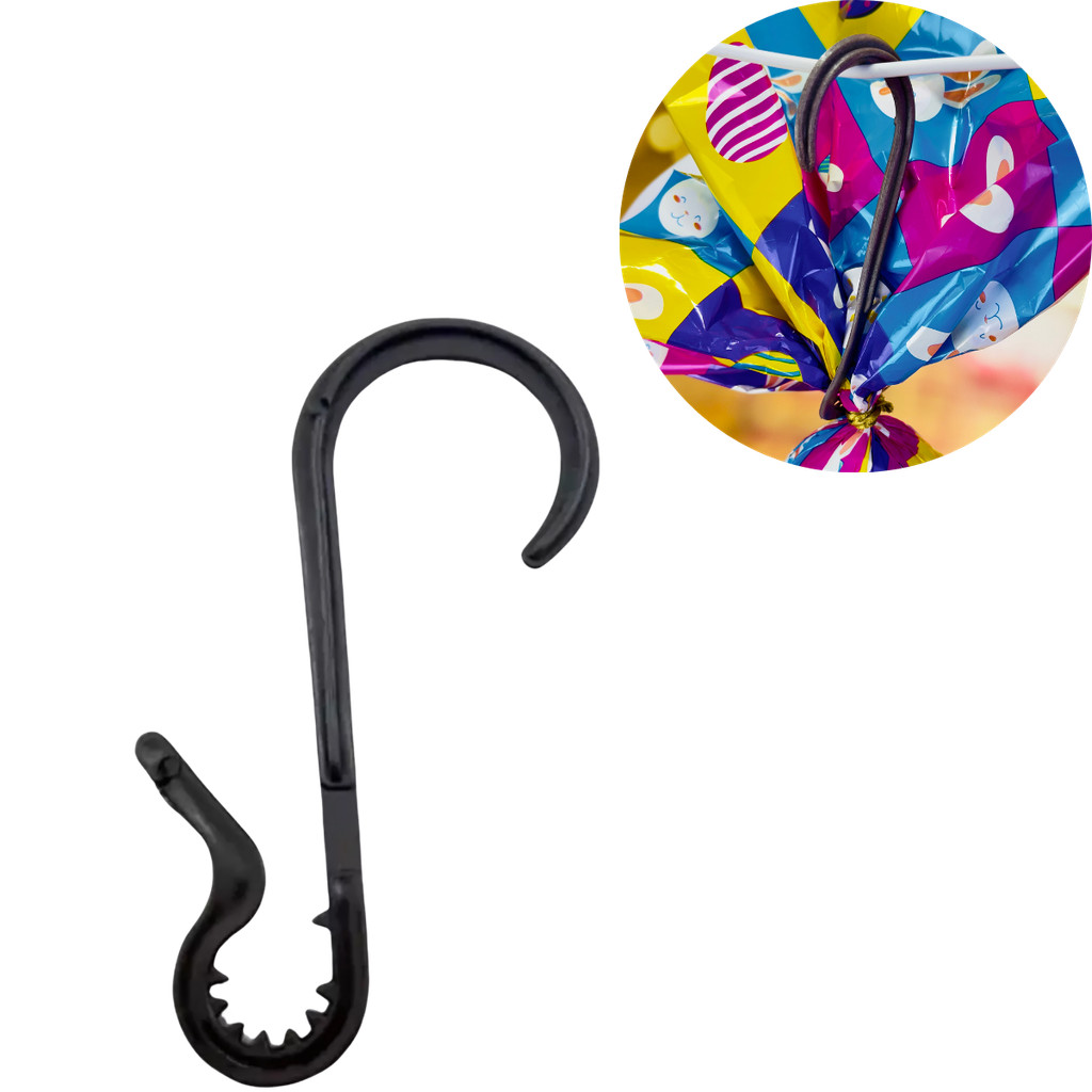 100 GANCHOS PARA OVO DE PÁSCOA - CABIDE MARROM (SAN FELIPO)