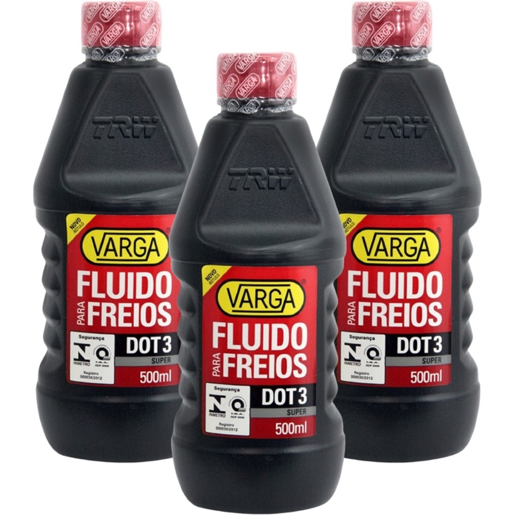 Kit Combo 3 Óleo Fluido Freio Dot3 Trw Varga 500ml em Oferta na Shopee
