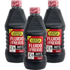 Kit Combo 3 Óleo Fluido Freio Dot3 Trw Varga 500ml