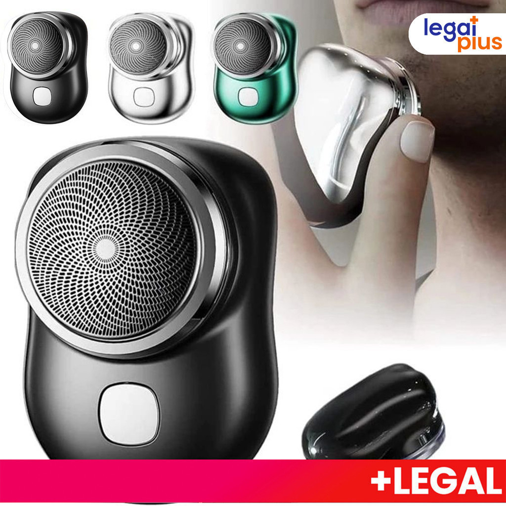 Mini Barbeador EléTrico PortáTil À Prova D'áGua De Dupla Finalidade Tipo C De Carga Aparador De Barba De Bolso em Oferta na Shopee