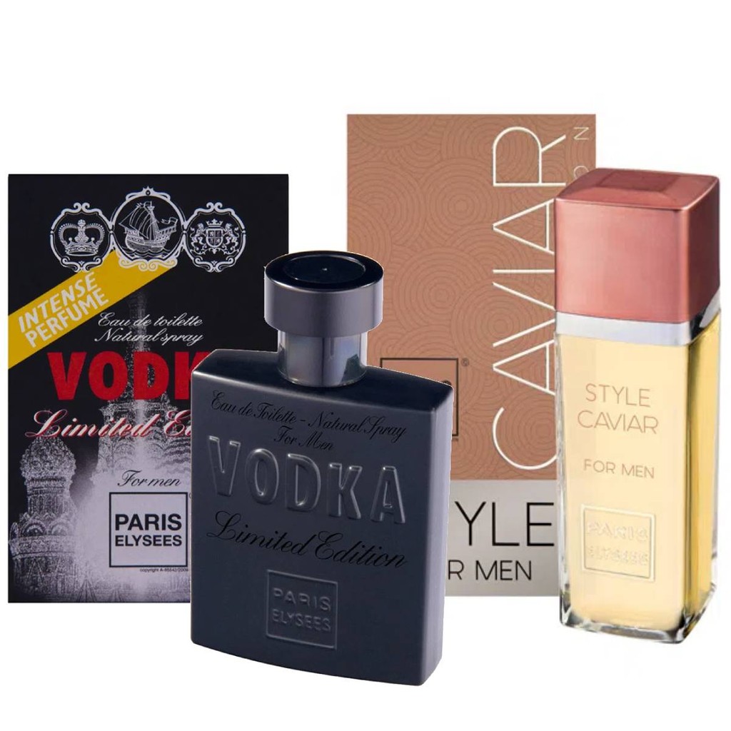 Kit Style Caviar e Vodka Limited Edition - Paris Elysees