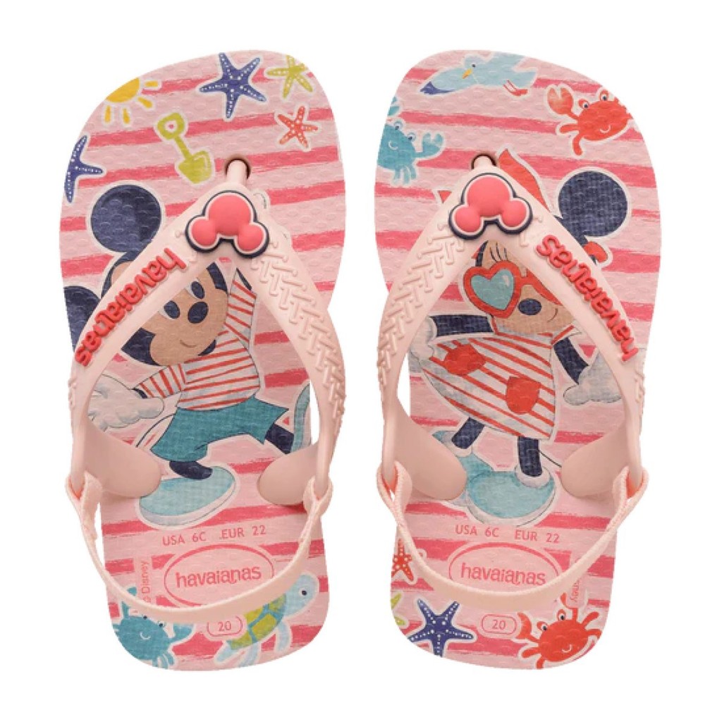 Chinelo Havaianas Dedo Baby Disney Classics Menina Minnie
