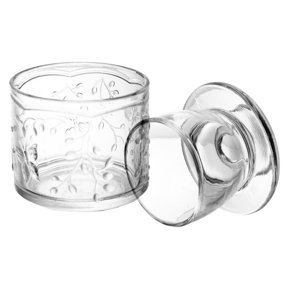 Manteigueira Francesa New Butterfly Lyor 9cm x 9,8cm Cristal - Home & Living