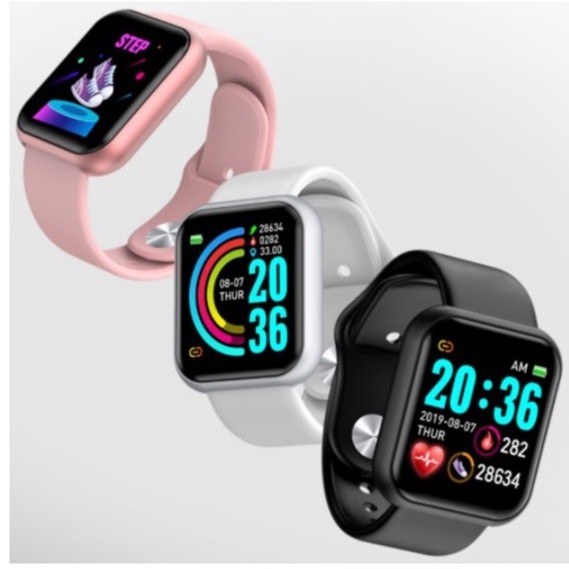 Relogio Smartwatch Smart Bracelet D20 Y68 Relógio inteligente para Android e IOS