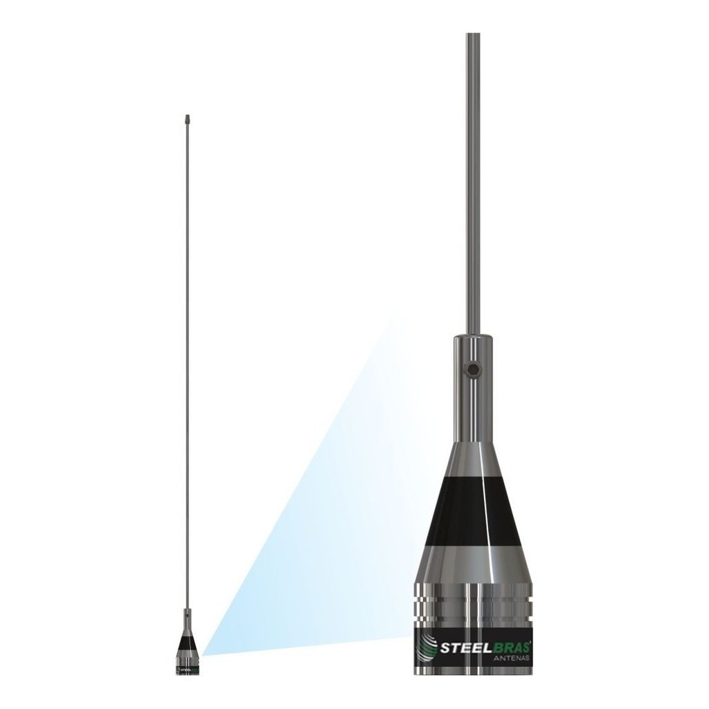 Antena Móvel Vhf 1/4 O  Somente Base Vareta Ap0186