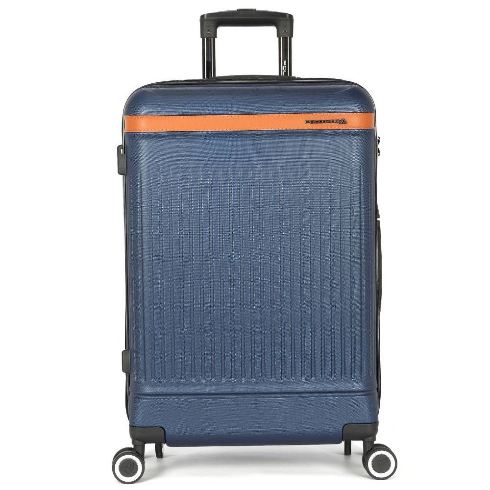 Mala de Bordo Polo King Aspem Azul em ABS Rodas 360 Cadeado em Oferta na Shopee