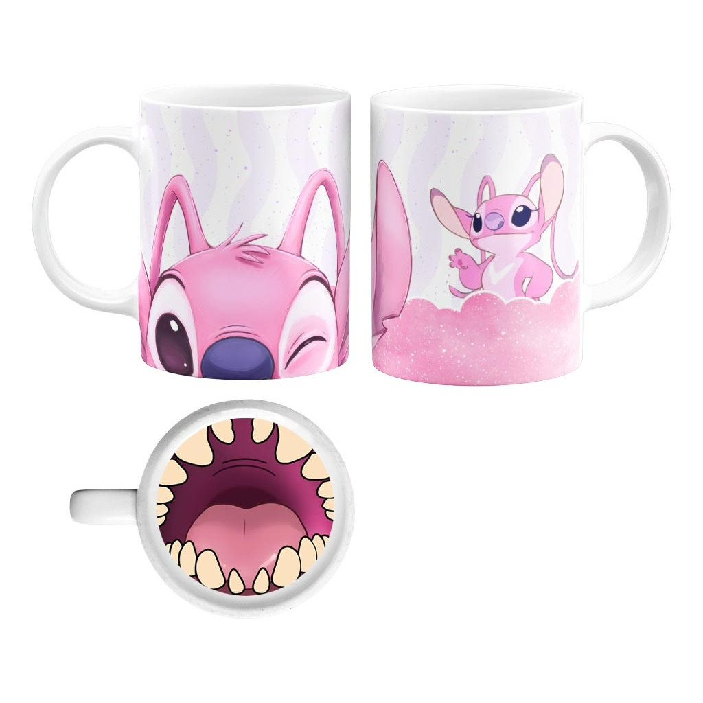 Caneca Angel Stitch Bocão Na Caneca