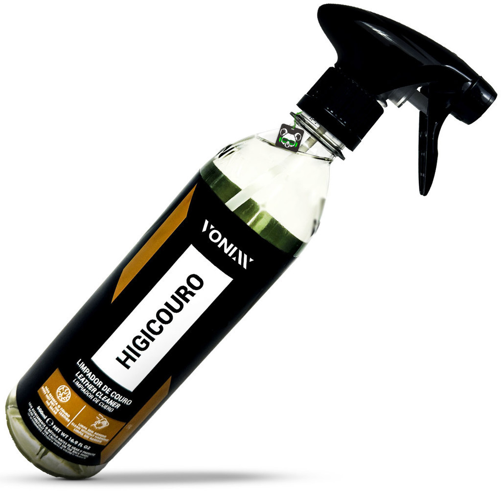 Limpador Higienizador de Couro Higicouro 500ml Vonixx em Oferta na Shopee