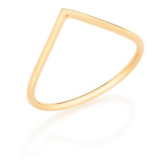 Anel Skinny Ring Aro Fino Curvatura Em V Rommanel 512449 em Oferta na Shopee