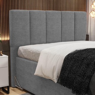 Cabeceira Cama Box Casal Queen 160cm Pérola W01 Linho Cinza Escuro - Mpozenato em Oferta na Shopee