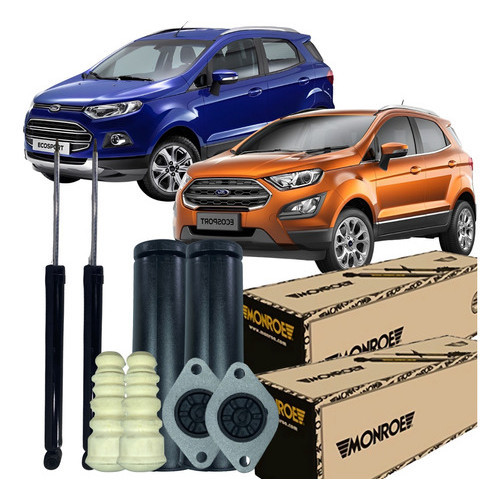Par Amortecedor Traseiro Coxim Coifa Batente Ford Ecosport em Oferta na Shopee