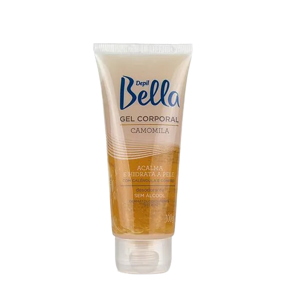 Gel Pós Depilação Calmante de Camomila 100g Depil Bella em Oferta na Shopee