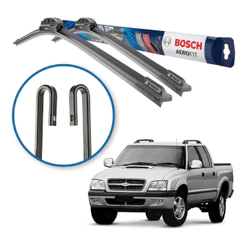 Palheta Limpador Parabrisa Original Bosch Gm S10 1995 A 2011