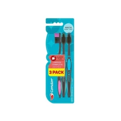 Kit Escova de Dente Condor Classic Flex Macia c/3un
