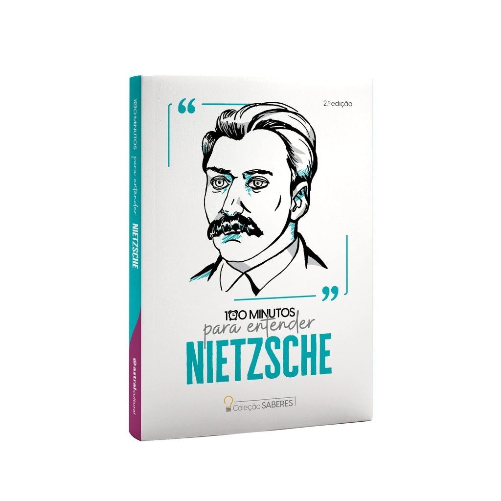 COLECAO SABERES - 100 MINUTOS PARA ENTENDER FRIEDRICH NIETZSCHE REEDICAO em Oferta na Shopee