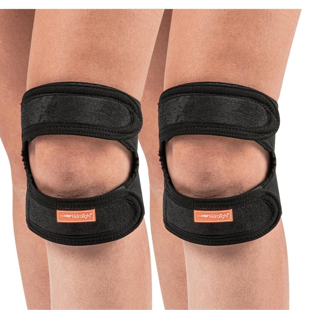 2 Joelheira Sub Patelar Neoprene Hidrolight