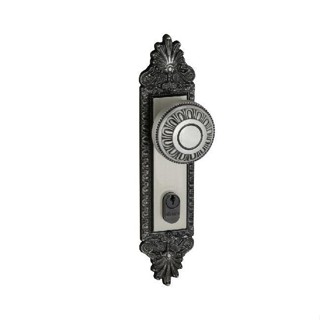 fechadura entrada colonial bola 55mm latonado alianca em Oferta na Shopee