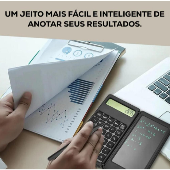 Calculadora Digital com Bloco de Notas LCD 10 Digitos  - KL-1605 em Oferta na Shopee