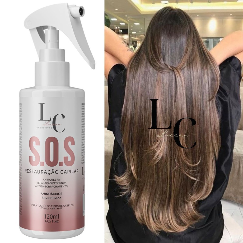 Anti Frizz Protetor Termico Loccan a Pronta Entrega