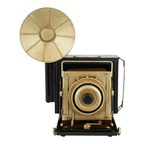 Enfeite Câmera Antiga Retrô Enfeite Decoração Vintage Fotografia Fotográfica Presente Fotógrafo