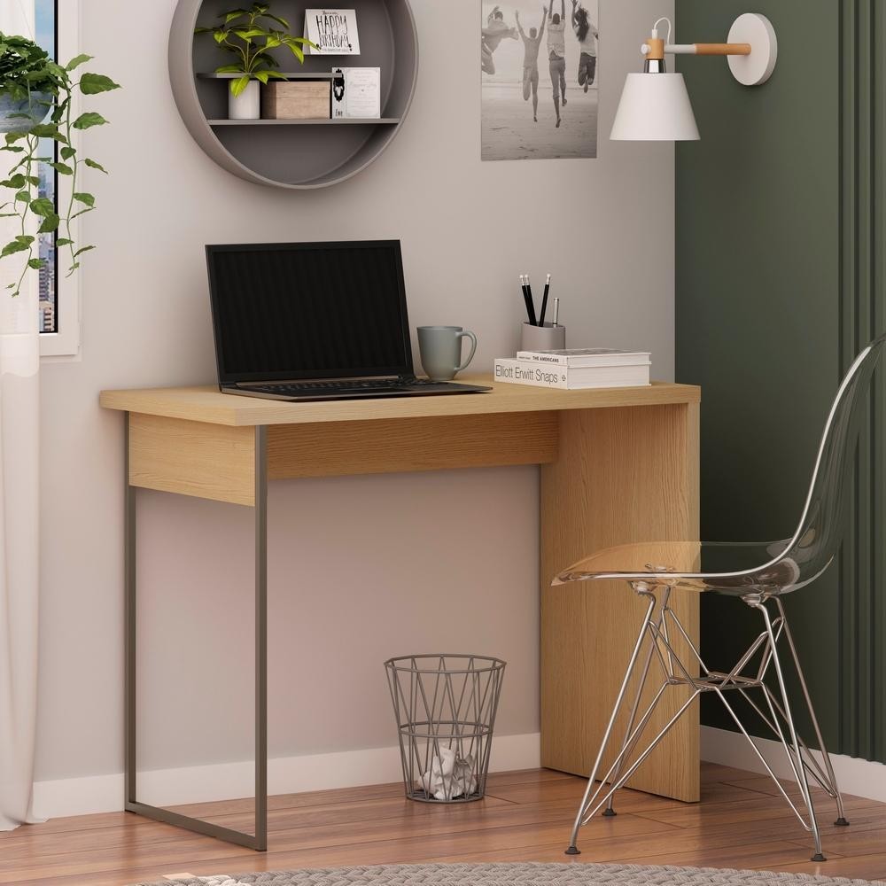 Escrivaninha Genialflex Infinity Metalon Aço Carbono Savana em Oferta na Shopee