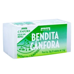 Bendita Cânfora 28 Gramas Com 8 Unidades