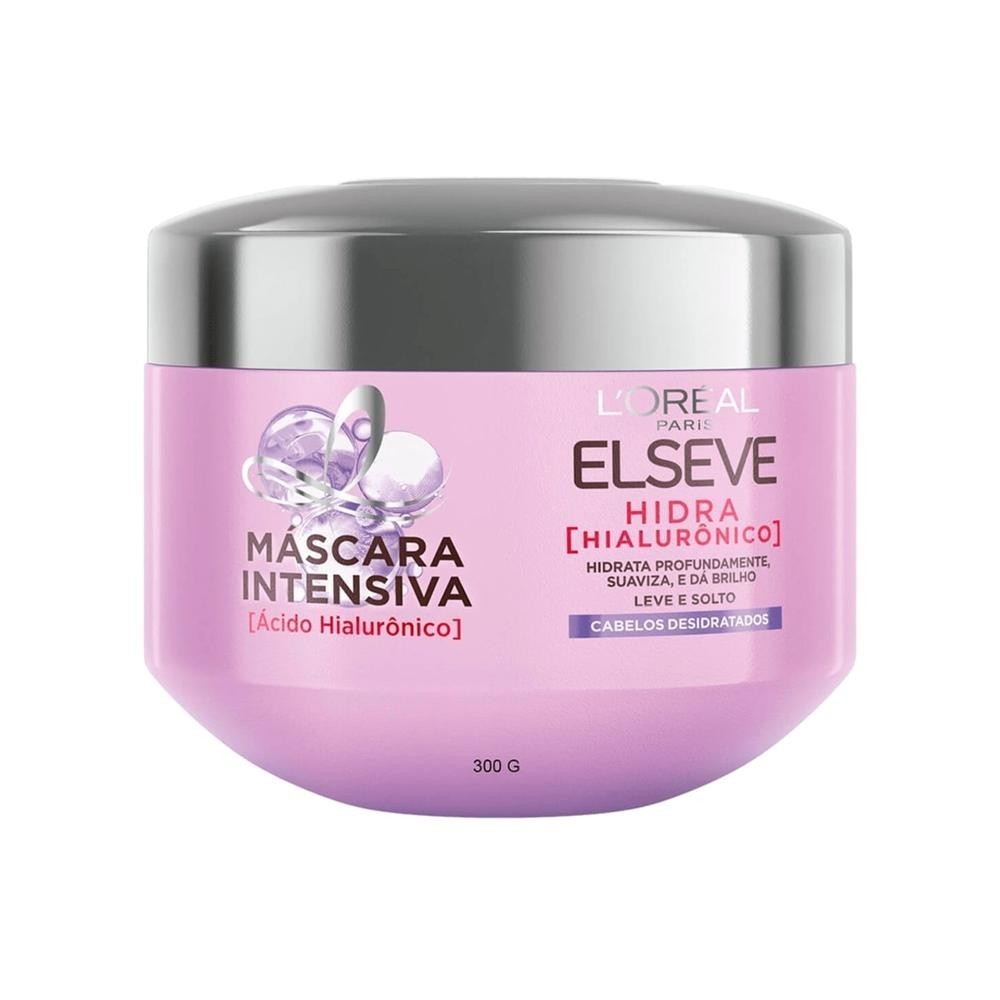 Mascara de Tratamento Intensiva Elseve Hidra Hialuronico 300g em Oferta na Shopee