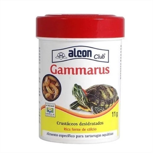 Ração Alcon Gammarus Tartaruga Aquática 11g