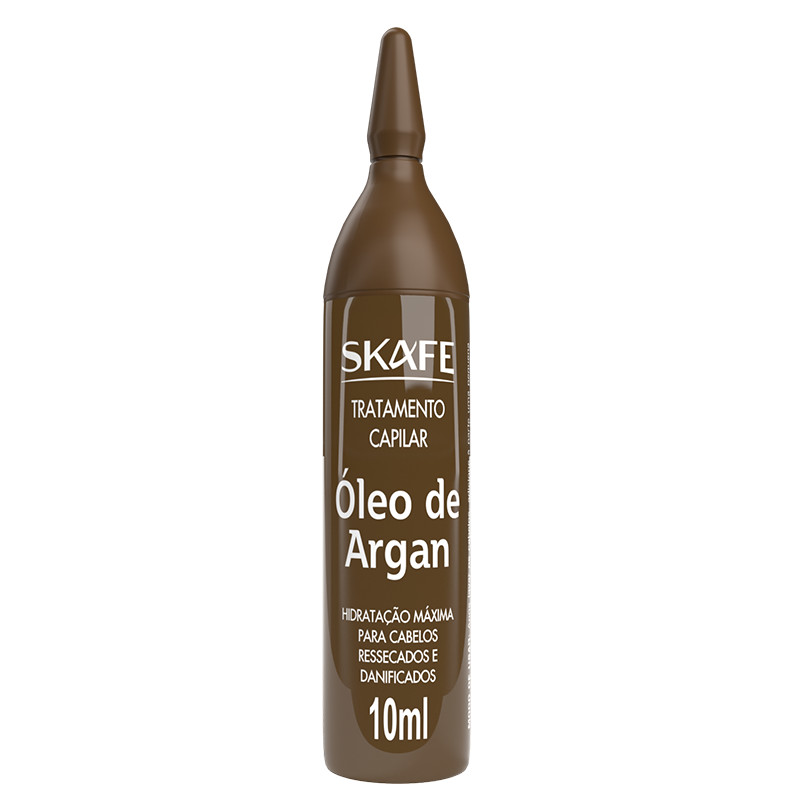Ampola Tratamento Capilar Óleo de Argan 10ml – Skafe