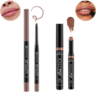 KIT Batom + Lápis Labial 1 essence em Oferta na Shopee