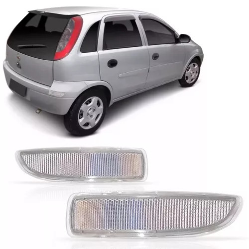 Refletor Parachoque Cristal Corsa Hatch 2003 2004 A 2012