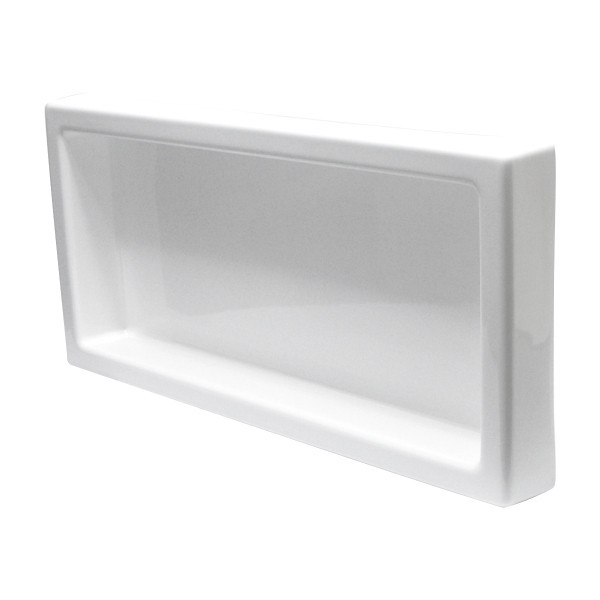 Nicho Sobrepor Grande Instala Fácil Branco 38x78cm