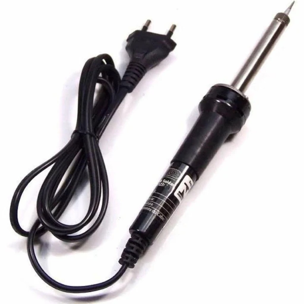 Ferro de Solda Foxlux 60W 127V para Eletrônica com Ponteira em Aço Inox Rosqueável em Oferta na Shopee