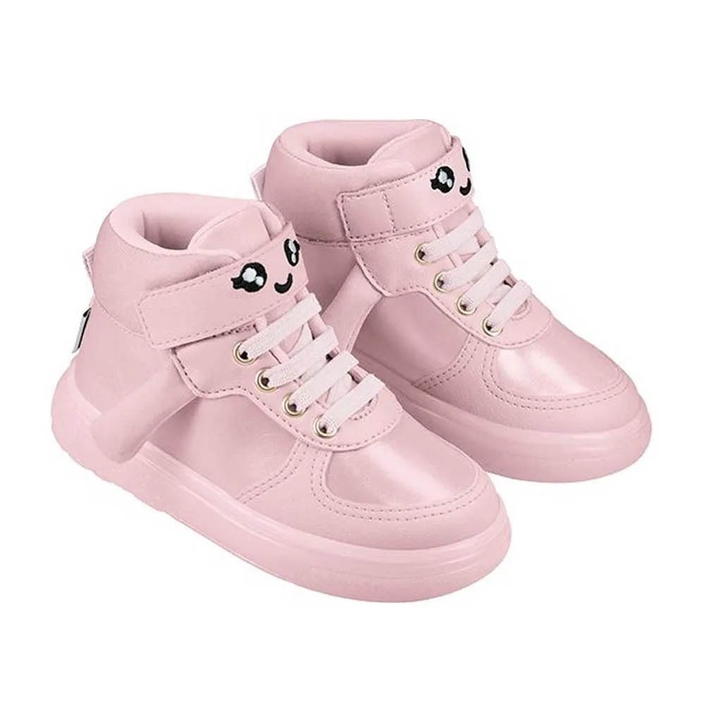 Tênis Infantil Feminino Pampili Sneaker Luz com Luz de Led