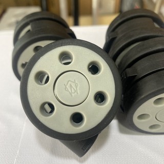 Acessórios para malas de viagem: rodas universais silenciosas e giratórias, compatíveis com rodas Rimowa.