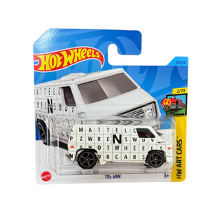 Hot Wheels 70s Van HW Art Cars 1/64