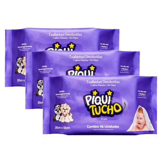 Kit 3 Toalha Umedecida Piquitucho Pratic 96 Unidades Marca em Oferta na Shopee