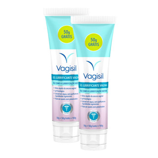 Gel Lubrificante Íntimo Vagisil 50g e Ganhe 50g | Kit com duas unidades em Oferta na Shopee