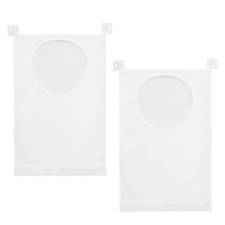 Saco de Roupa Suja com Gancho Lavanderia Kit 2 Unidade em Oferta na Shopee