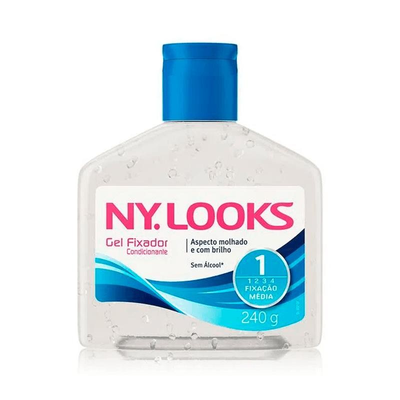 Gel Fixador Ny Looks Fixação Média 240g em Oferta na Shopee