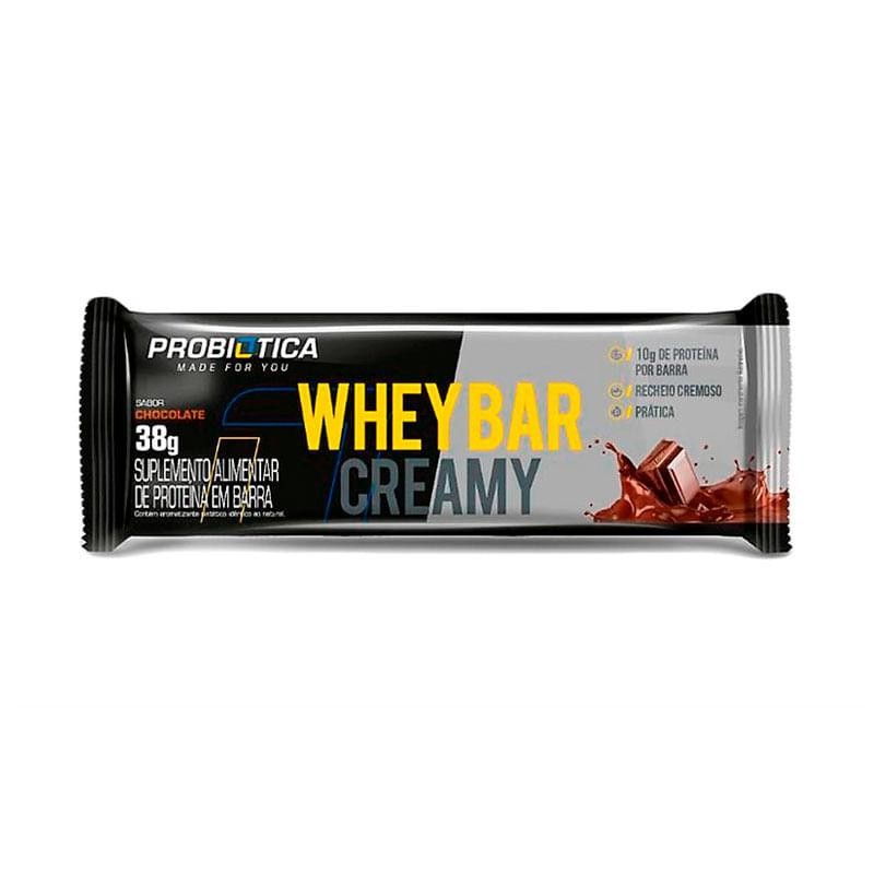 Barra de Proteína Whey Bar Creamy Chocolate 38g