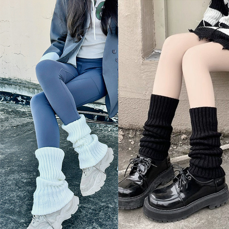 1 Par Meia Feminina Polaina Lolita Multiuso