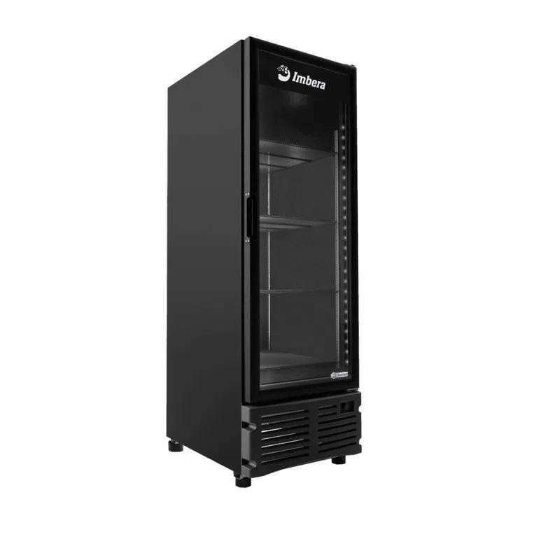 Freezer Vertical Imbera 576 Litros Tripla Ação Porta de Vidro Preto EVZ21 -127V em Oferta na Shopee