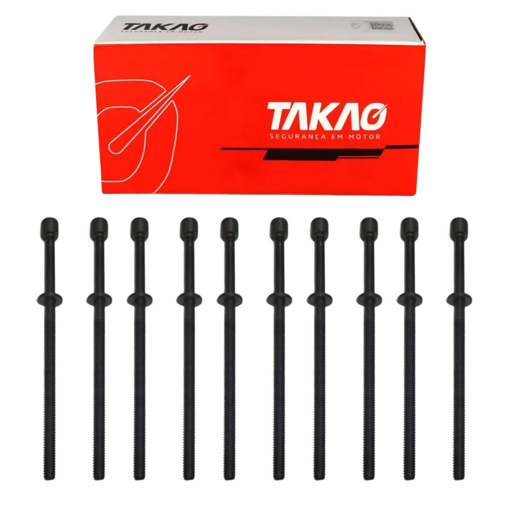 Parafuso Cabeçote (Jg) - I30 2011 A 2013 / Elantra 2011 A 2013 / Tucson 2011 A 2013 / Ix35 2011 A 2013 - Takao Pchy18