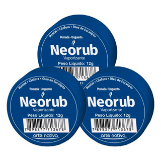 Kit 3 und Neorub Pomada 12g em Oferta na Shopee