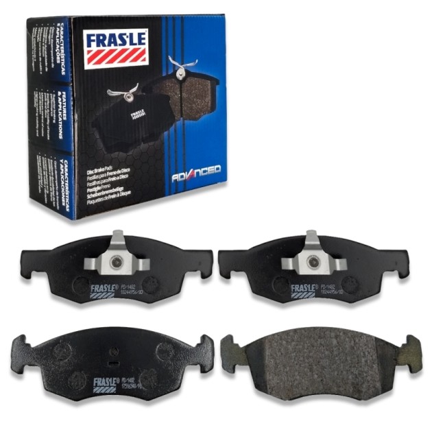 Pastilha Freio Dianteira Argo Cronos Fiorino Grand Siena Mobi Punto Strada - Frasle PD1482 em Oferta na Shopee