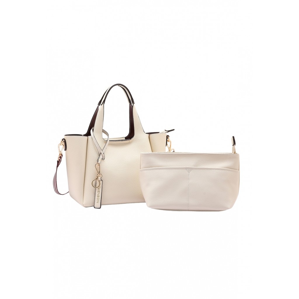 Imagem Kit Bolsa Feminina + Necessaire Chenson Original Casual Chic Mão 3485007