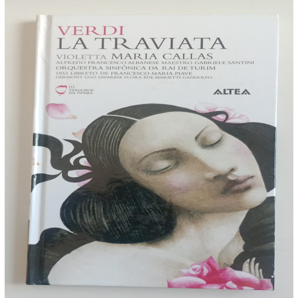 CD VÁRIOS ARTISTAS LA TRAVIATA / VERDI - COLEÇÃO TESOUROS DA ÓPERA 1