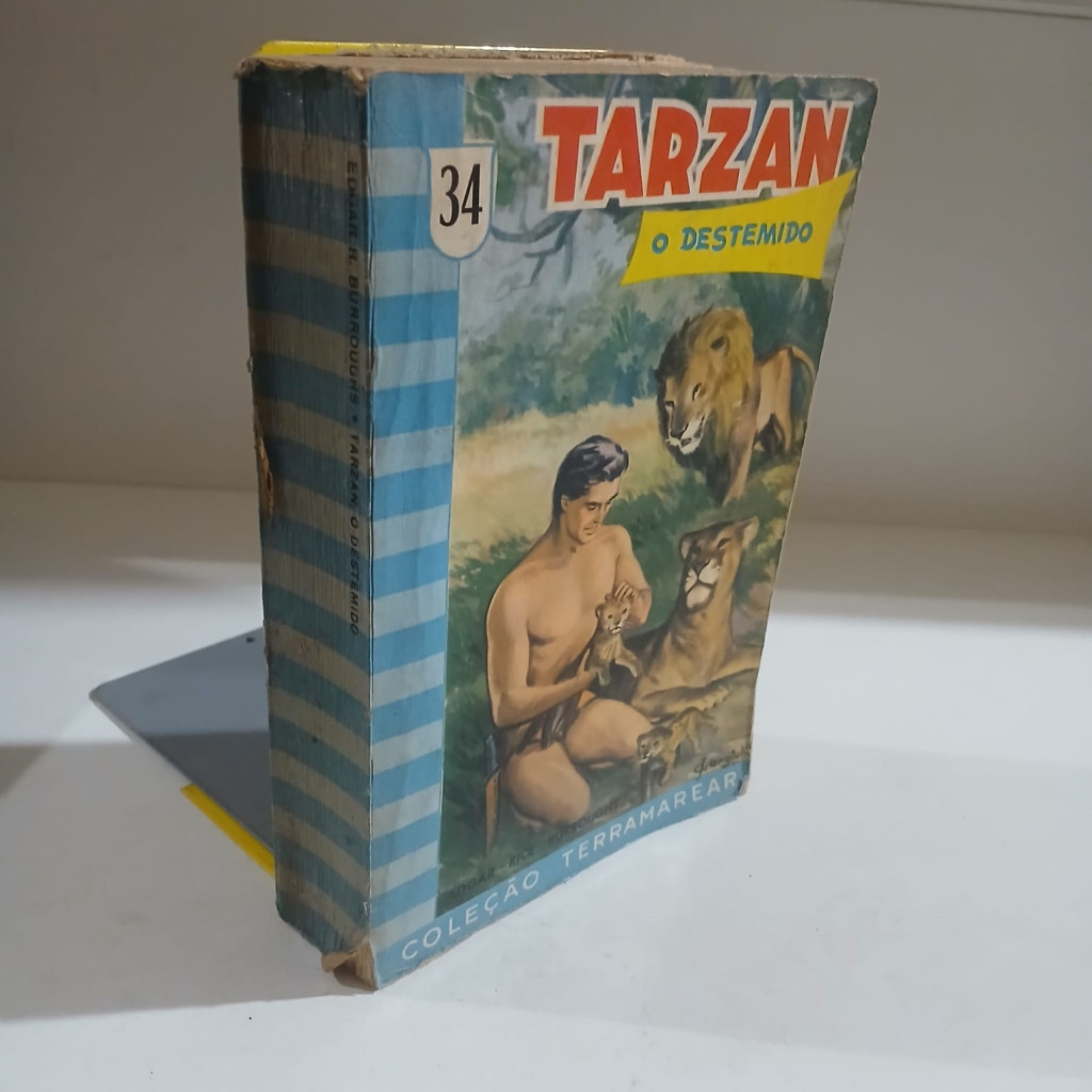 TARZAN O DESTEMIDO - COLEÇÃO TERRAMAREAR VOL. 34 autor BURROUGHS, EDGAR RICE